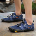 Unisex nan Aqua-Sneaker mit elastischem Einstieg, Schnellzug-Schnürung und rutschfester Flexsohle R&B