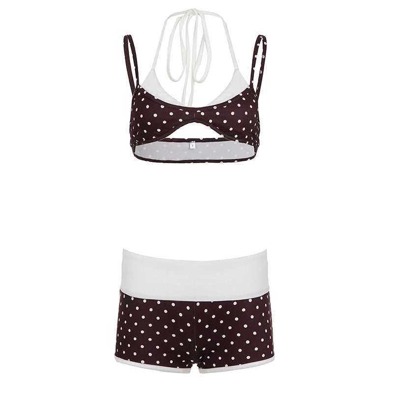Damen Bikini-Set mit trendigem Punktedesign und modischem Schnitt R&B