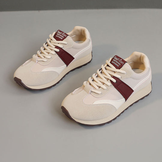 Damen Sportliche Sneaker mit gepolsterter Innensohle und atmungsaktiver Obermaterialstruktur R&B