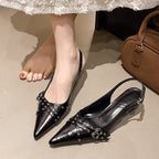 Damen Sling-Pumps mit modischem Riemendesign R&B