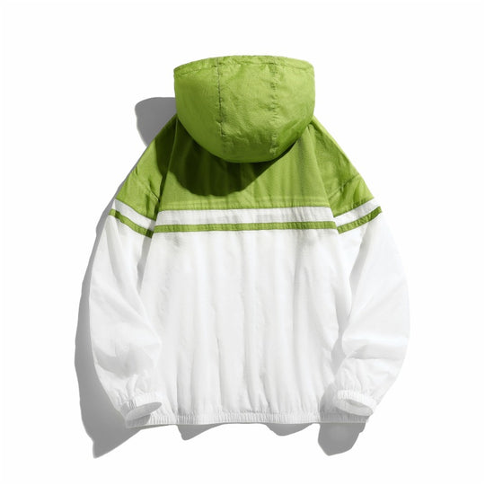 Damen funktionale Übergangsjacke mit verstellbarer Kapuze und atmungsaktiven Einsätzen R&B