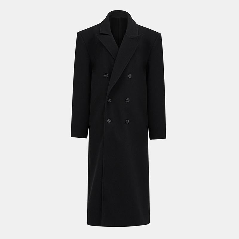Herren Lange Elegante Doppelreiher R&B