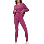 Damen bequeme Strickanzug R&B