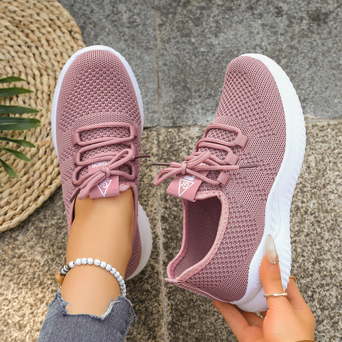 Damen Leichte Laufschuhe mit atmungsaktiver Mesh-Konstruktion und flexibler Sohle R&B