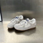 Damen Sportliche Wildleder Sneakers mit atmungsaktivem Mesh-Einsatz R&B