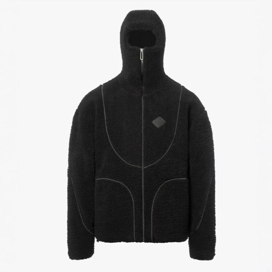 Damen Fleecejacke mit hohem Kragen und praktischen Reißverschlusstaschen R&B