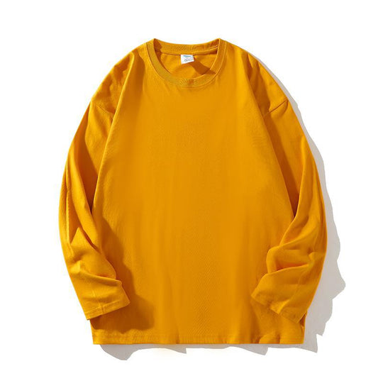 Damen vielseitiges Langarm-T-Shirt aus hochwertiger Baumwolle R&B