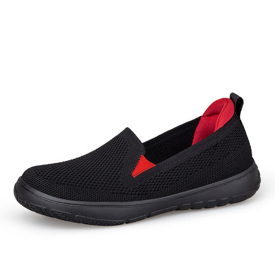 Damen Bequeme Slip-On Laufschuhe aus atmungsaktivem Mesh R&B