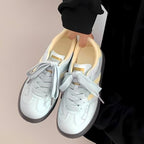 Damen Sneakers mit verspielten Blumenapplikationen und dämpfender Sohle R&B