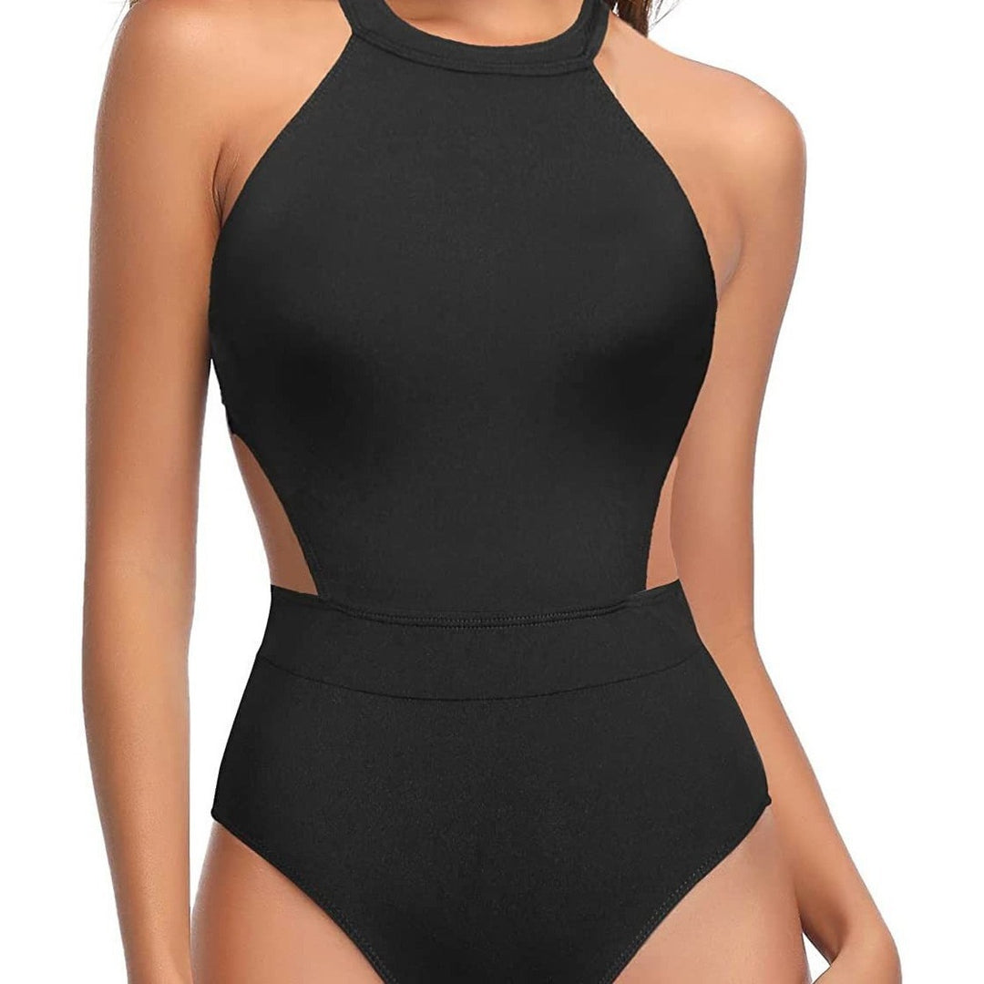 Damen Hochgeschlossen Badesuit R&B