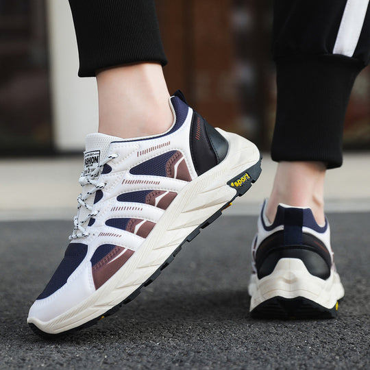 Damen Sportliche Trail-Sneaker mit stoßdämpfender Sohle und atmungsaktivem Obermaterial R&B