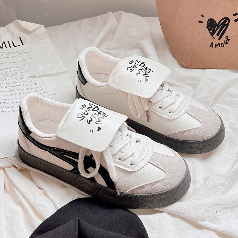 Damen Sportliche Sneakers mit einzigartigem Klappverschluss und modischem Design