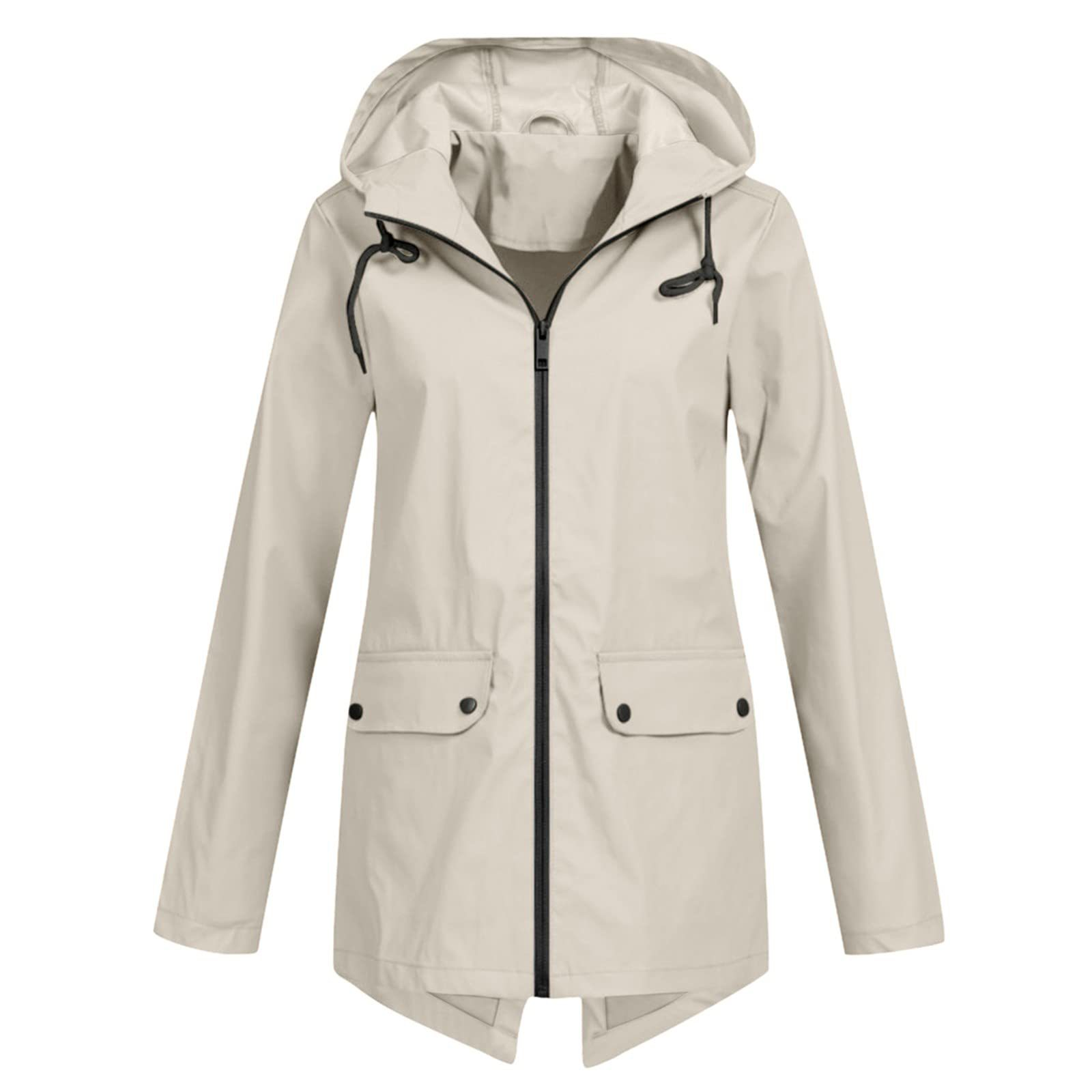R&B | Kapuzen Regenjacke Wasserdicht
