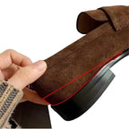 Damen Mokassins aus weichem Wildleder mit klassischem Design R&B