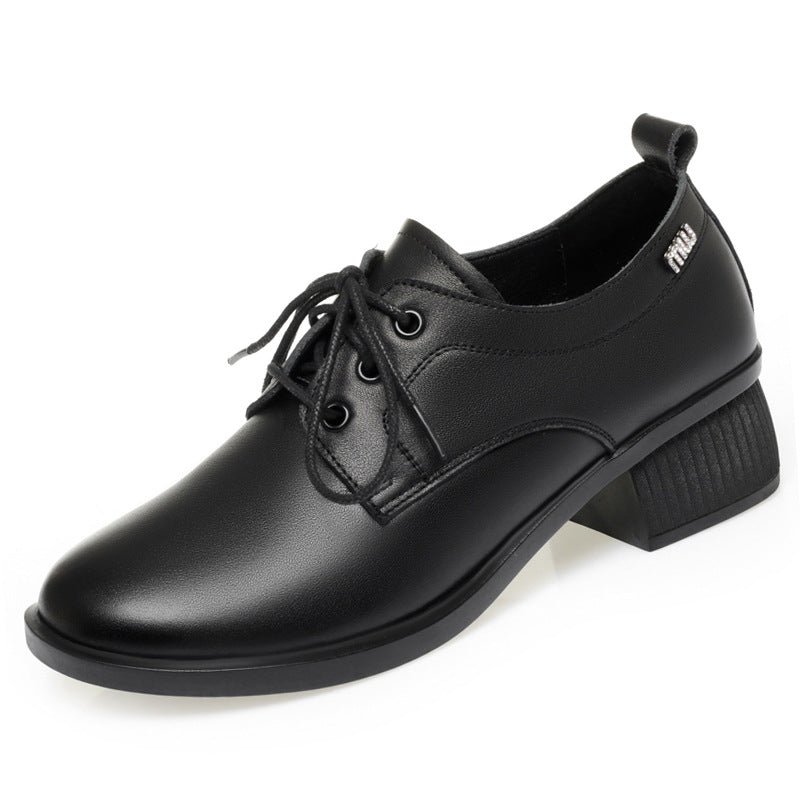 Damen Elegante Schnür-pumps mit komfortablem Blockabsatz und modischem Design R&B