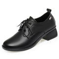Damen Elegante Schnür-pumps mit komfortablem Blockabsatz und modischem Design