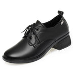 Damen Elegante Schnür-pumps mit komfortablem Blockabsatz und modischem Design