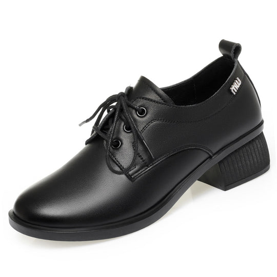 Damen Elegante Schnür-pumps mit komfortablem Blockabsatz und modischem Design R&B