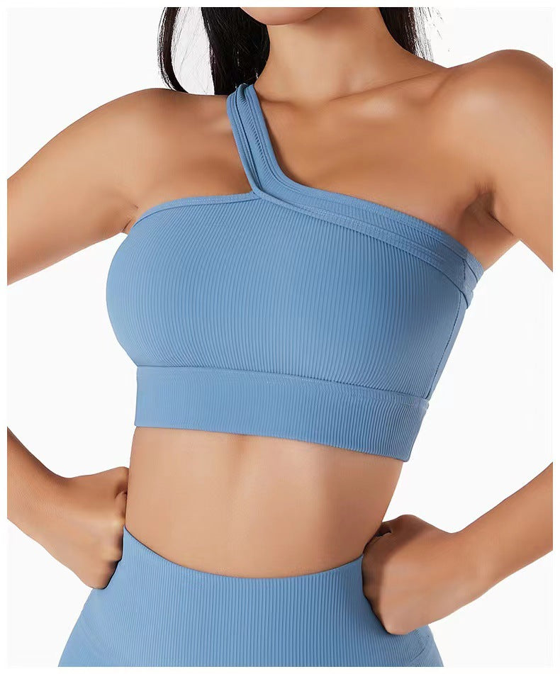 Damen Sportlicher Bustier mit asymmetrischem Schnitt R&B