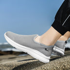 Damen Atmungsaktive Slip-On Freizeitschuhe mit rutschfester Sohle R&B