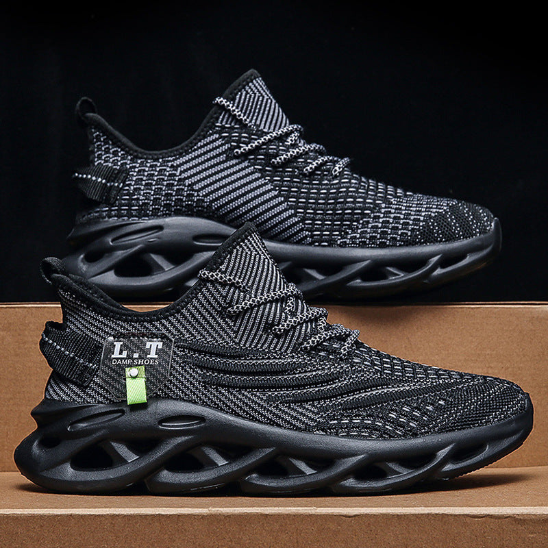 Damen Leichte Mesh-Laufschuhe mit atmungsaktivem Design und dämpfender Sohle