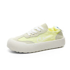 Damen Bequeme Sneakers mit erhöhte Sohle und atmungsaktiver Mesh-Oberfläche R&B