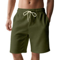 Herren nan knielange Bermudashorts mit elastischem Bund Kordelzug und Seitentaschen R&B