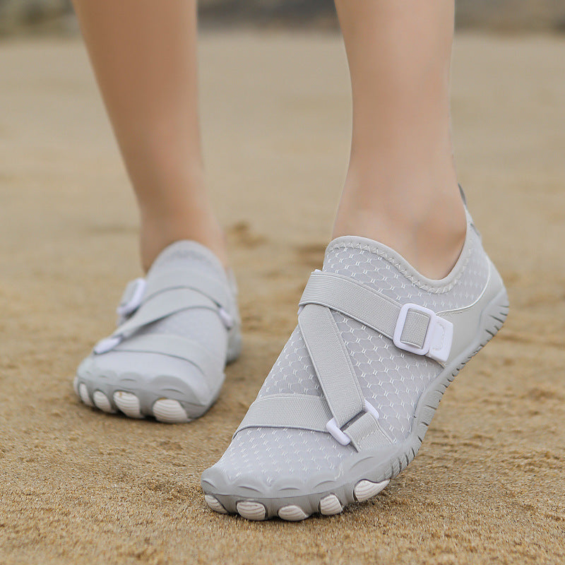 Damen Wassersportschuhe mit elastischem Schnellschnürsystem und rutschfester Sohle