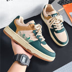 Damen Sneaker mit trendigem Design und hochwertiger Leder-Oberfläche R&B