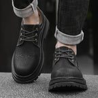 Herren Robuste Schnürschuhe mit rutschfester Gummisohle und atmungsaktivem Obermaterial