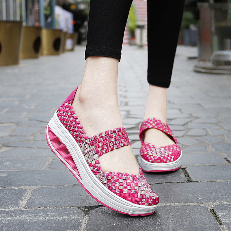 Damen Komfortable und modische Slip-On Schuhe R&B