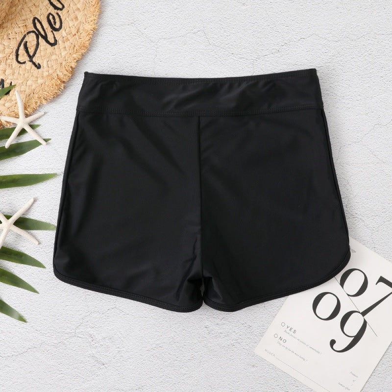 Damen Schwimmshorts mit hohem Bund und sportlichem Schnitt R&B
