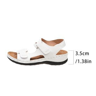 Damen Komfortable Sandalen mit verstellbaren Klettverschlüssen R&B