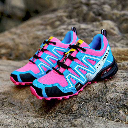 Damen Trail- und Freizeit-Sneaker mit verstärktem Halt R&B