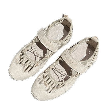 Damen Komfortable Freizeitschuhe mit atmungsaktivem Obermaterial und verspieltem Design R&B