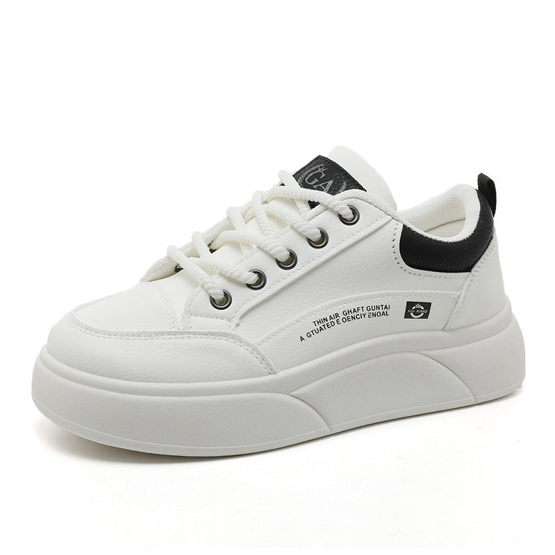 Damen modische Plateau-Sneaker mit rutschfester Sohle und dämpfendem Fußbett R&B