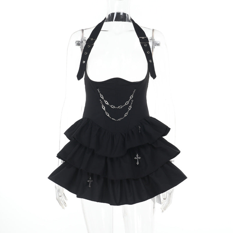 Damen figurbetonte Bluse mit Rüschendetails und Schnürung R&B