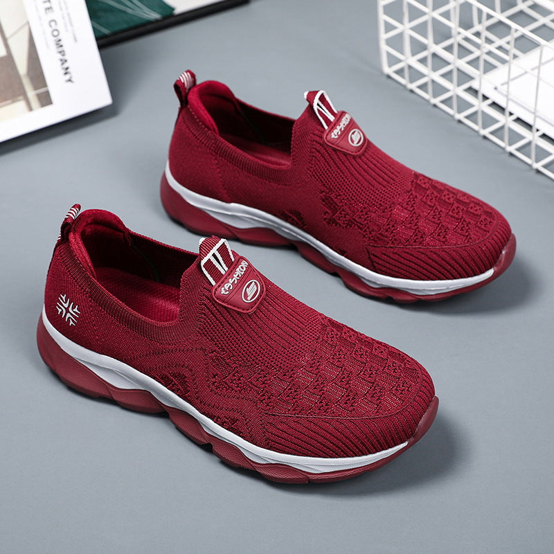Damen Atmungsaktive Slip-On Sneakers mit flexibler Zwischensohle R&B