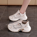 Damen Sportliche Sneakers mit stoßdämpfendem Obermaterial und atmungsaktiver Mesh-Oberfläche R&B