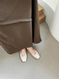 Damen Ballerinas mit dekorativem Schleifen-Design und bequemem Fußbett EB