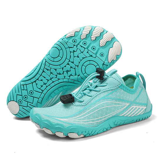 Damen wasserdichte Badeschuhe mit flexibler Sohle und rutschfester Laufsohle R&B