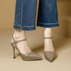 Damen Slingback-Pumps mit modernem Design und schmalem Absatz