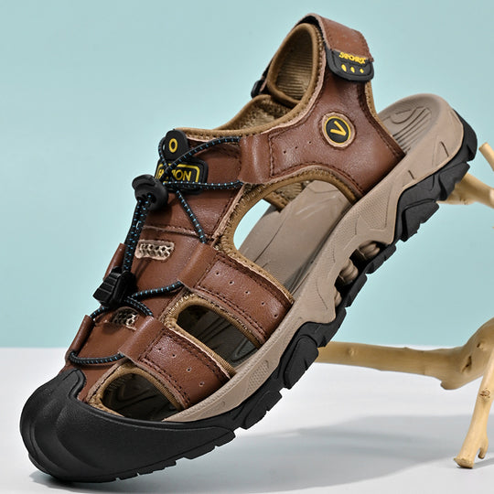 Damen Sportliche Sandalen mit ergonomischem Fußbett und rutschfester Sohle R&B