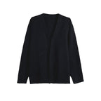 Damen lässiger Pullover mit klassischem Rundhalsausschnitt und langem Arm R&B
