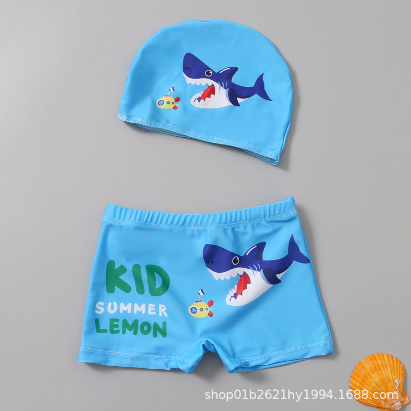 Jungen Schwimmset mit fröhlichem Dinosaurier-Motiv R&B