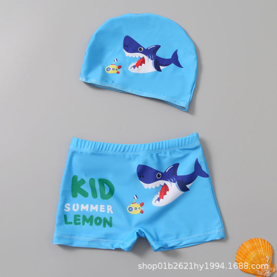 Jungen Schwimmset mit fröhlichem Dinosaurier-Motiv R&B