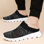 Damen Freizeitschuhe mit flexiblem Strick-Obermaterial und rutschfester Laufsohle