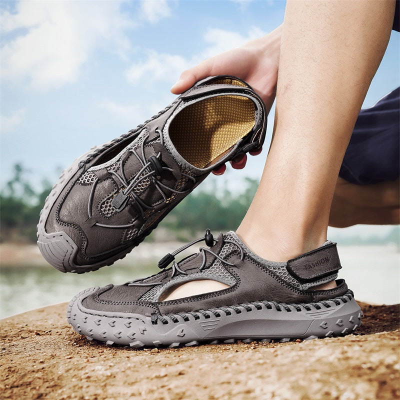 Damen atmungsaktive Sandalen mit rutschfester Sohle R&B