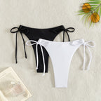 Damen Bikinis mit verstellbaren Seitenbändern R&B