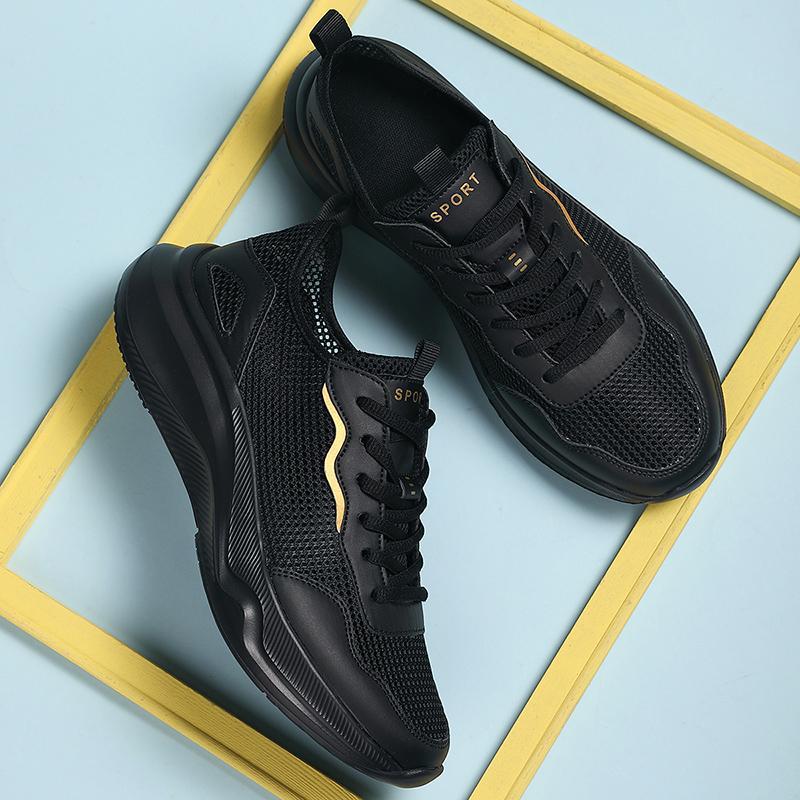 Damen Sportliche Mesh-Laufschuhe mit dämpfender Sohle